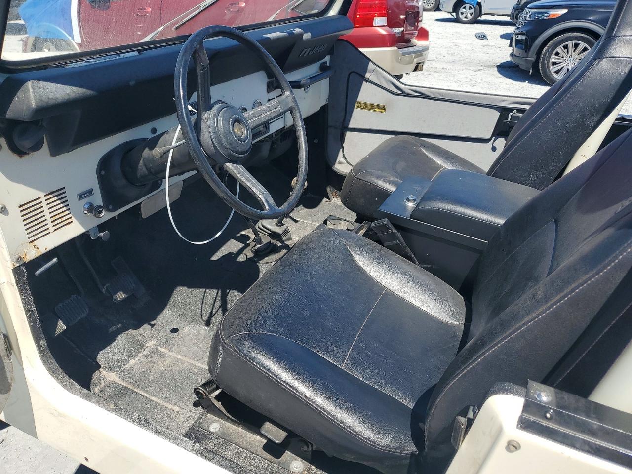 1985 Jeep Jeep Cj7 Белый vin: 1JCUM87A4FT065622