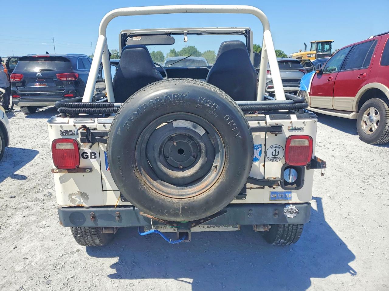 1985 Jeep Jeep Cj7 Белый vin: 1JCUM87A4FT065622