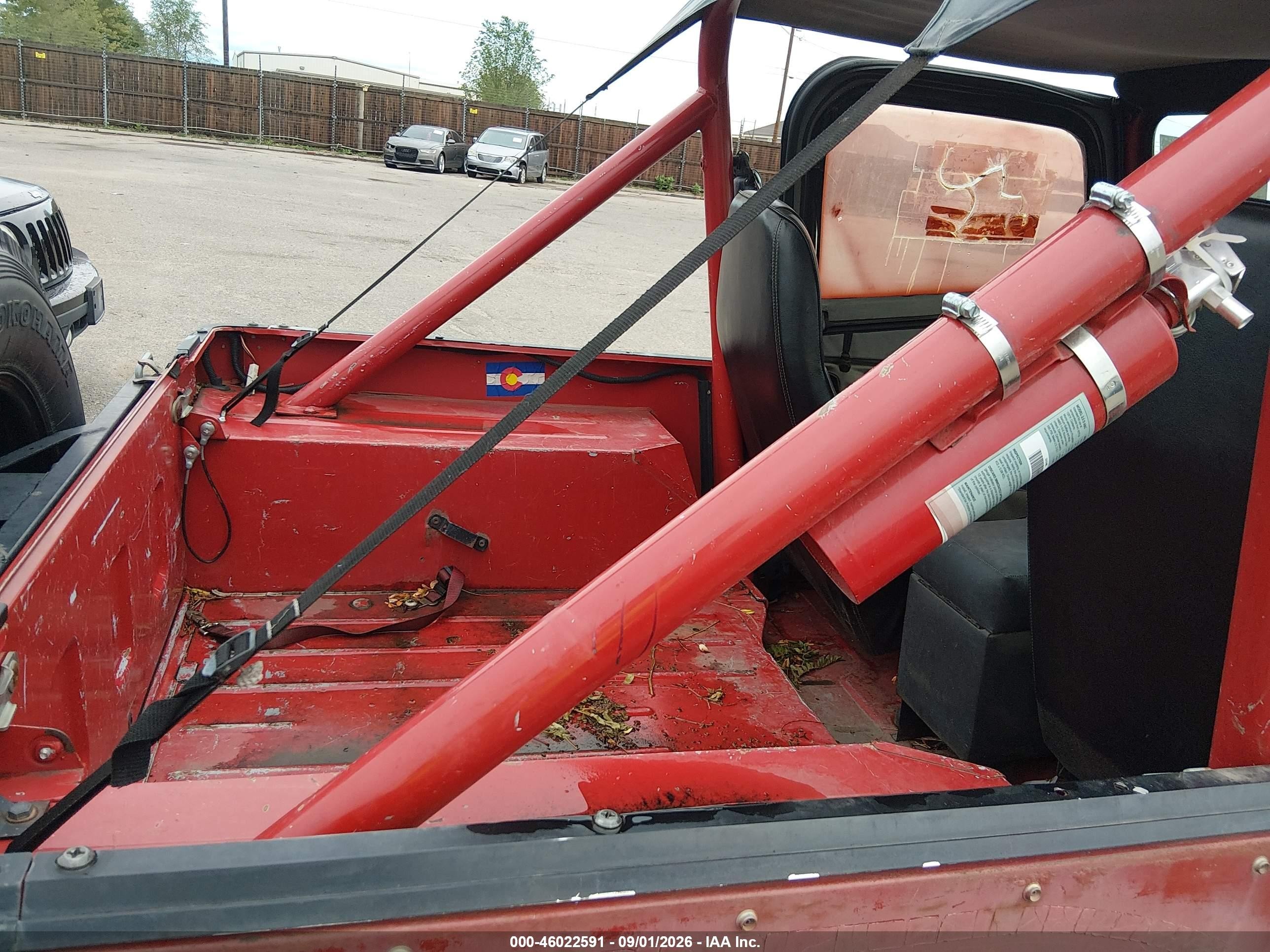 1986 Jeep Jeep Cj7 Red vin: 1JCUM87E9GT081657