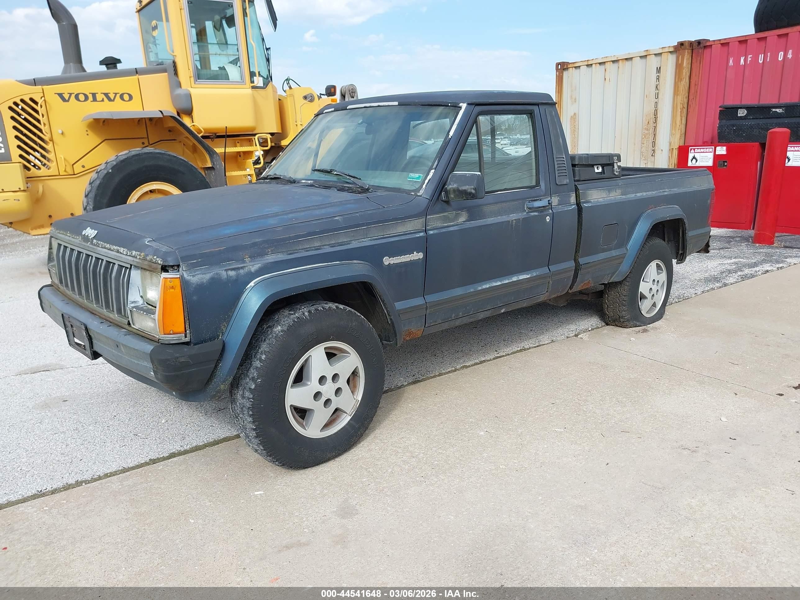 1988 Jeep Comanche Pioneer Blue vin: 1JTHS64P4JT239654