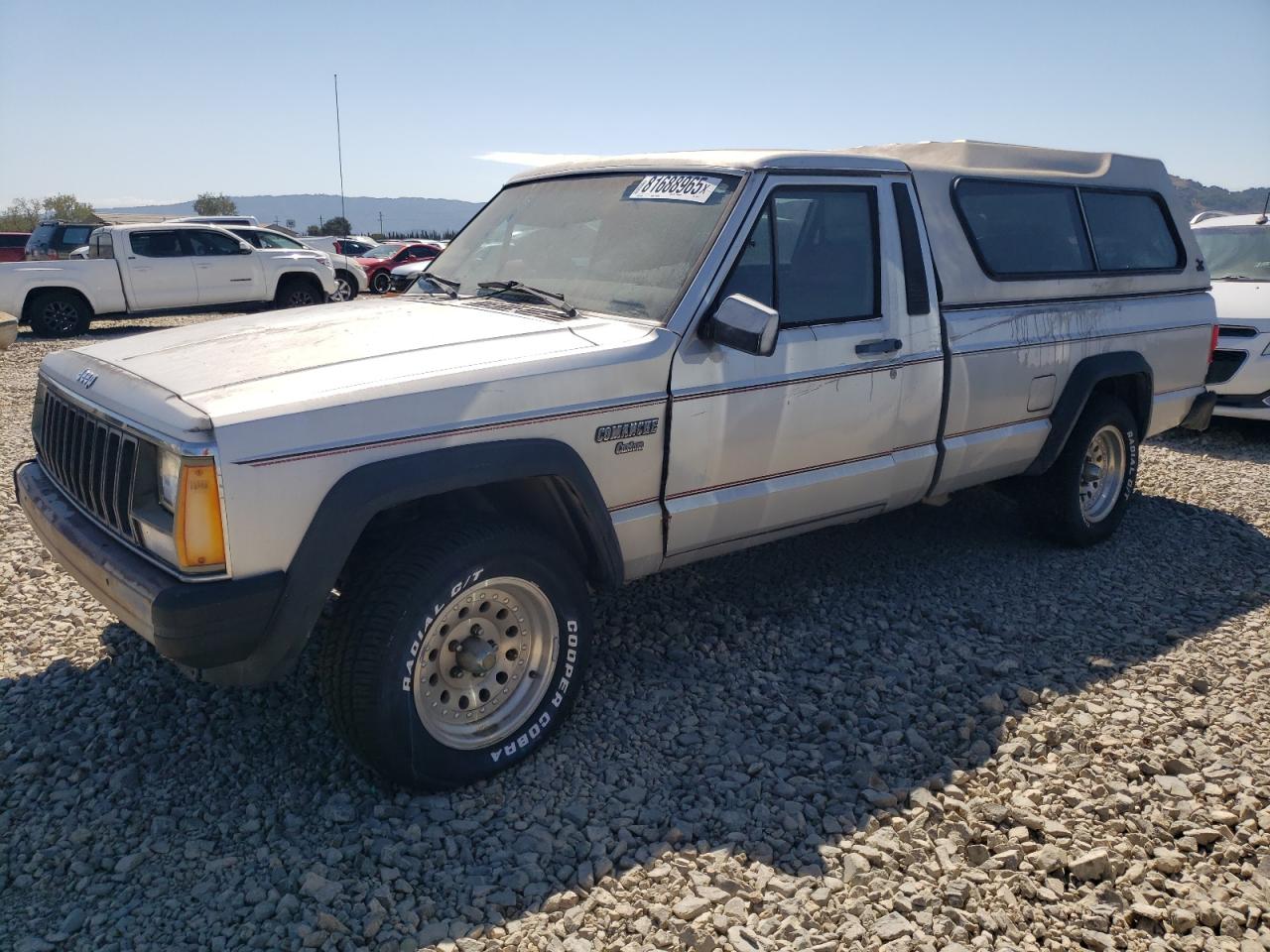 1986 Jeep Comanche Custom Серебряный vin: 1JTHW6618GT043075