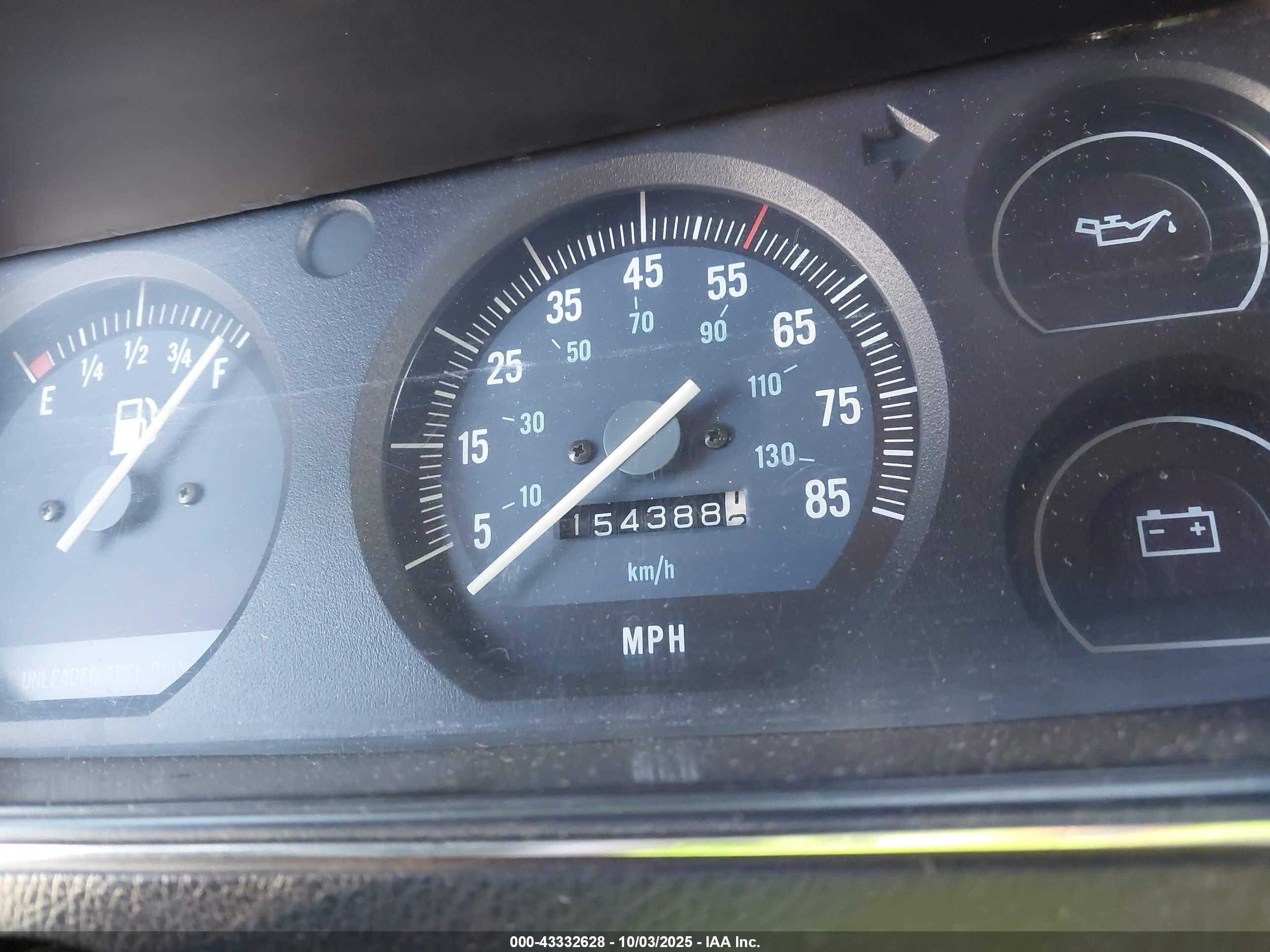 1988 Jeep Comanche Pioneer Gray vin: 1JTML63P3JT255969