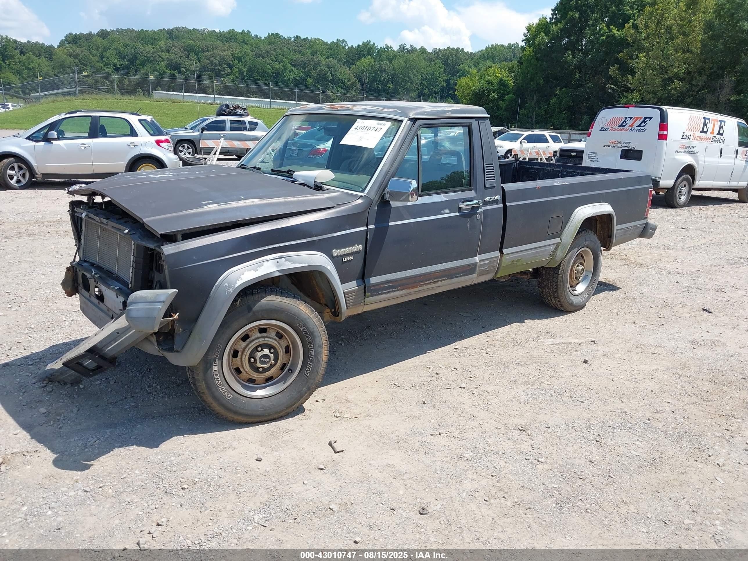 1988 Jeep Comanche Laredo Gray vin: 1JTML65T3JT245923