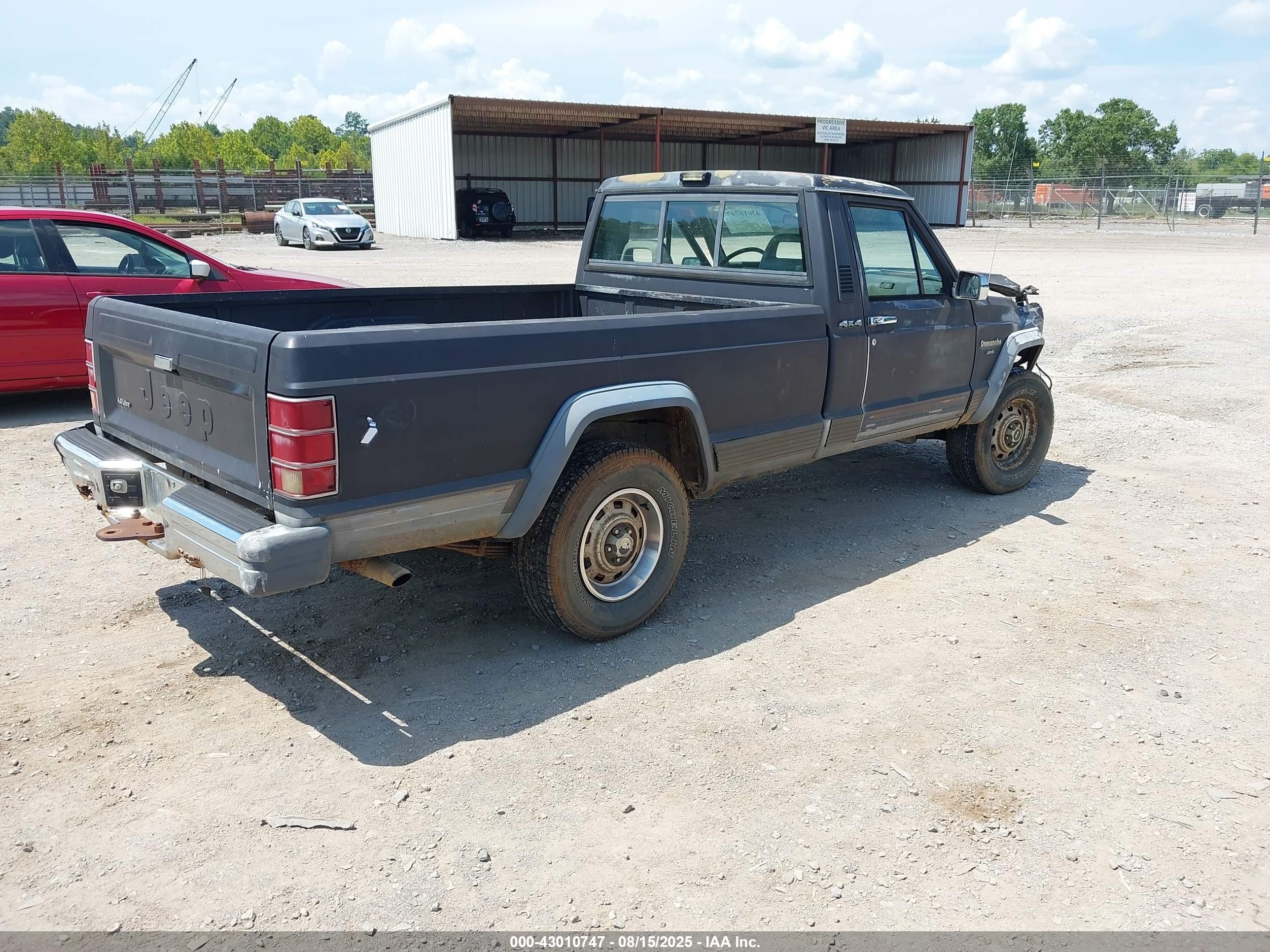 1988 Jeep Comanche Laredo Gray vin: 1JTML65T3JT245923