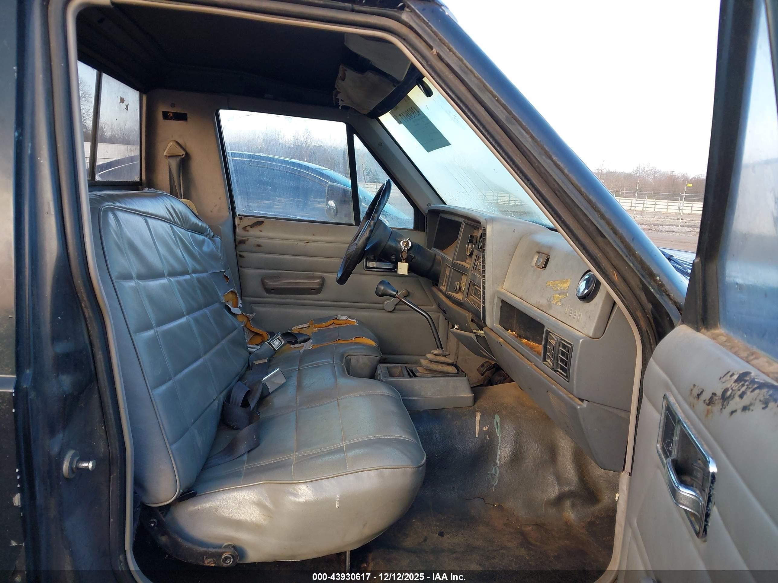 1988 Jeep Comanche   Черный vin: 1JTMW6412JT082611