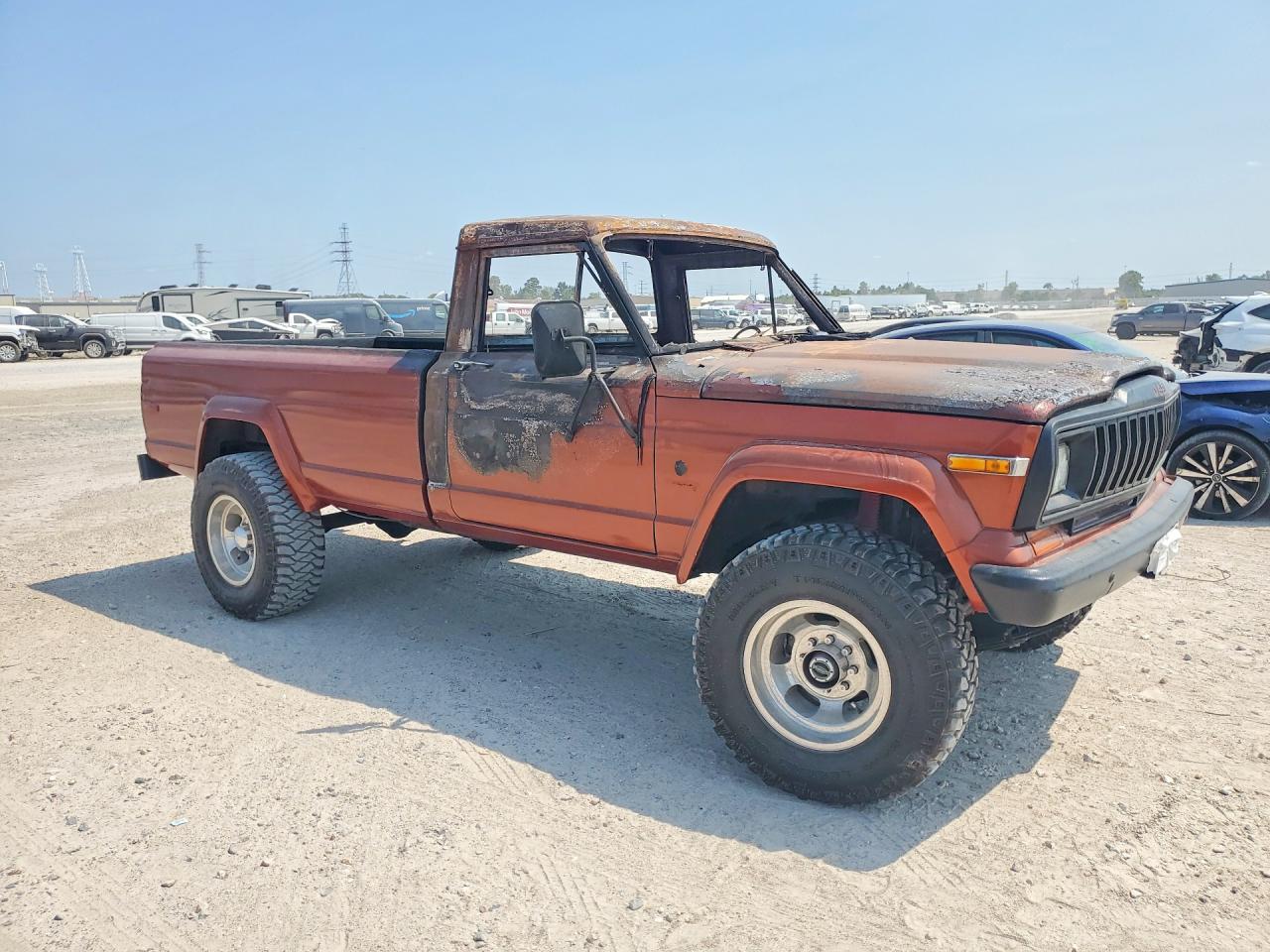 1985 Jeep Jeep Truck J10 Orange vin: 1JTNJ26N1FT143868