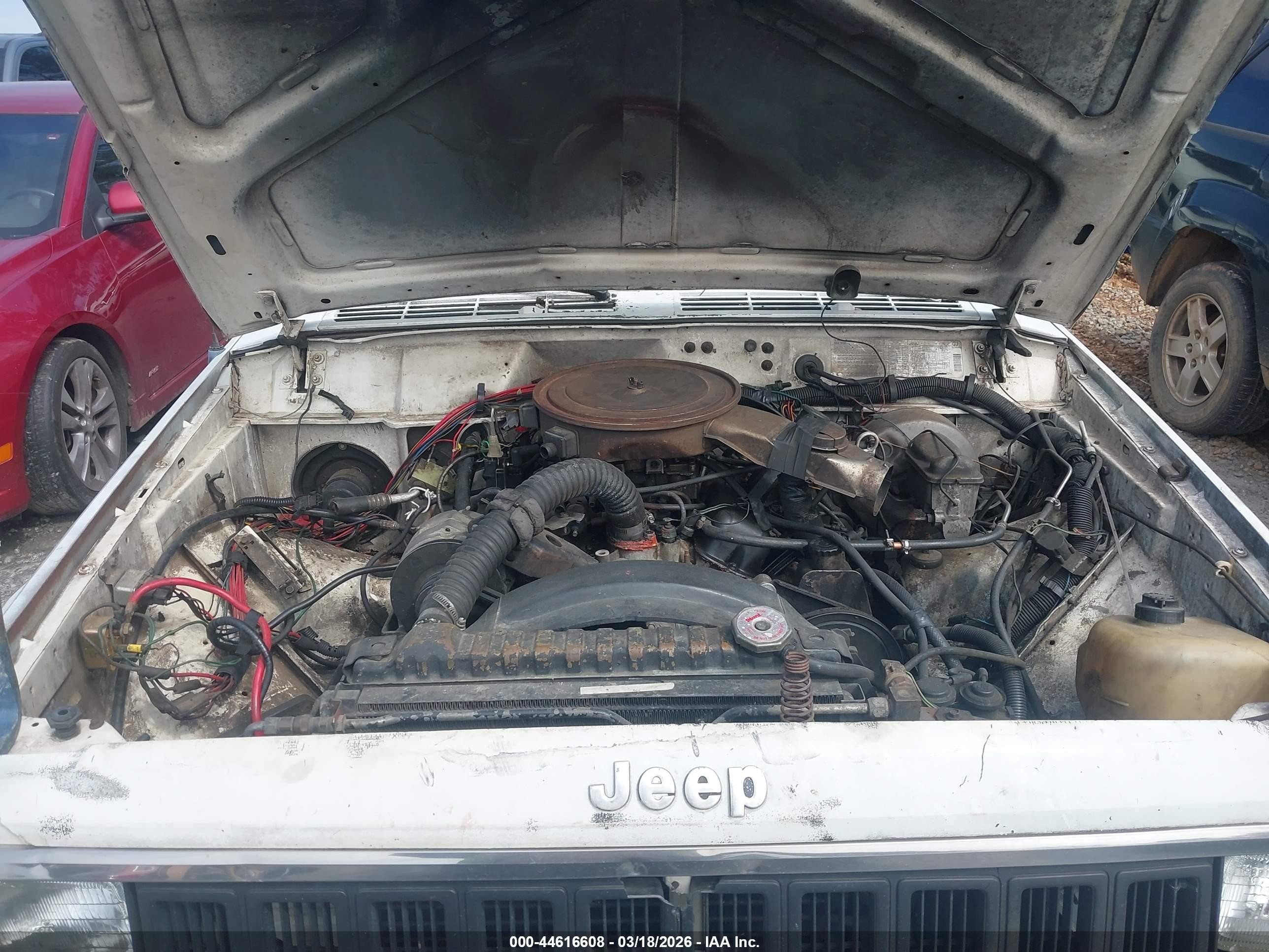1986 Jeep Comanche Xls White vin: 1JTWD6694GT025790