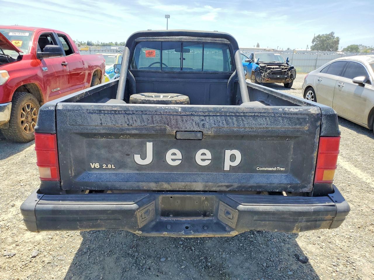 1986 Jeep Comanche Custom Угольный vin: 1JTWL6512GT183768