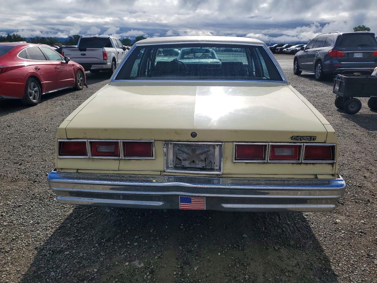 1979 Chev Impala Желтый vin: 1L69G9C116557