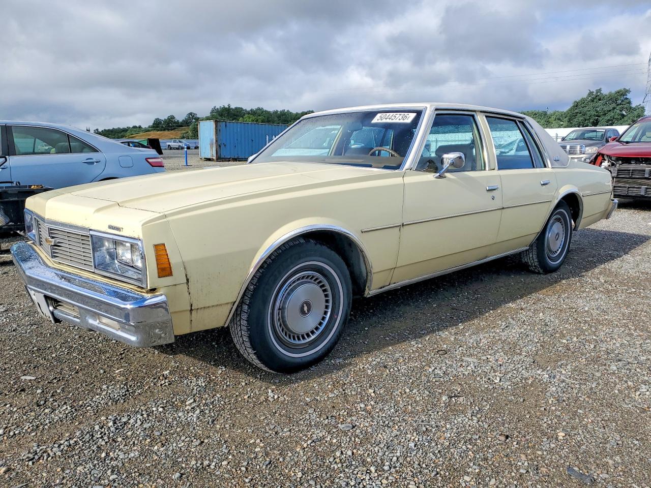1979 Chev Impala Желтый vin: 1L69G9C116557
