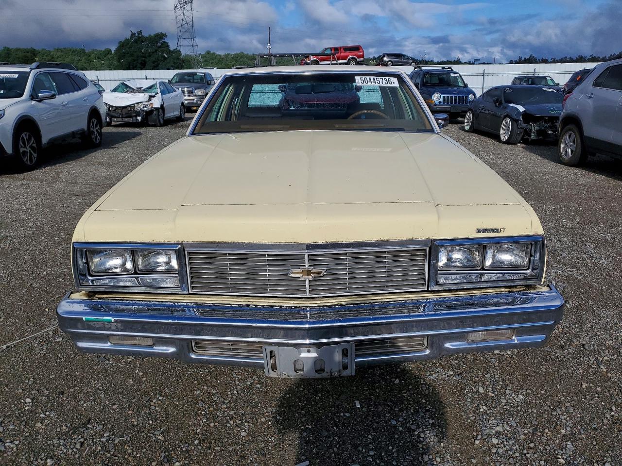 1979 Chev Impala Желтый vin: 1L69G9C116557