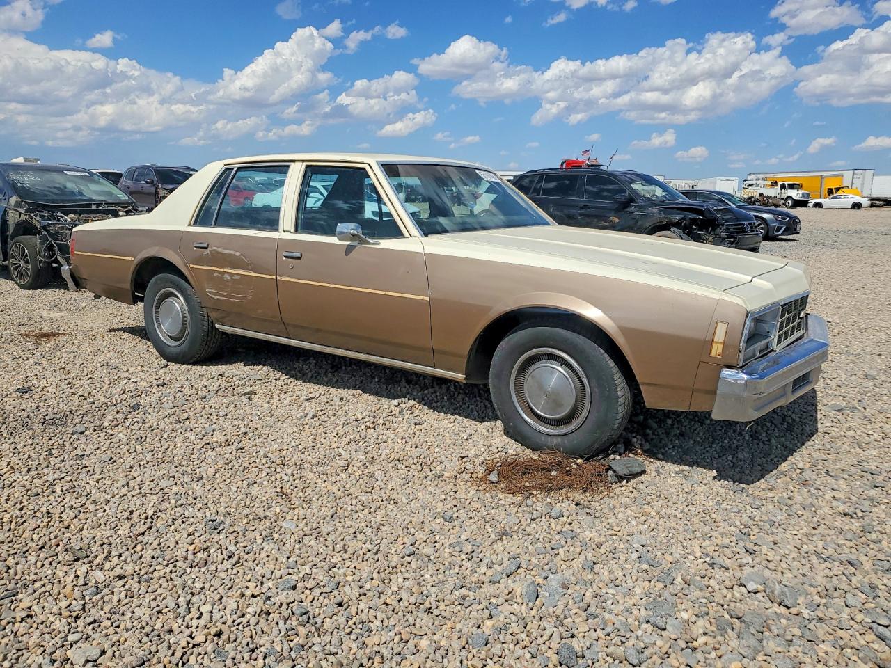 1977 Chevrolet Impala 4d Tan vin: 1L69U7S269079