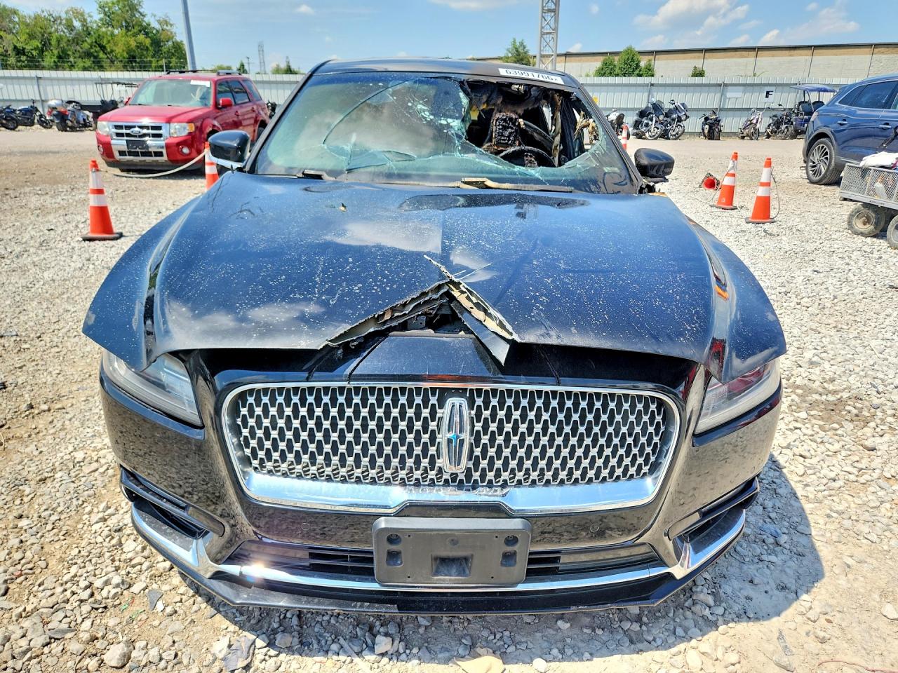 2017 Lincoln Continental Reserve Black vin: 1LN6L9NC2H5608105