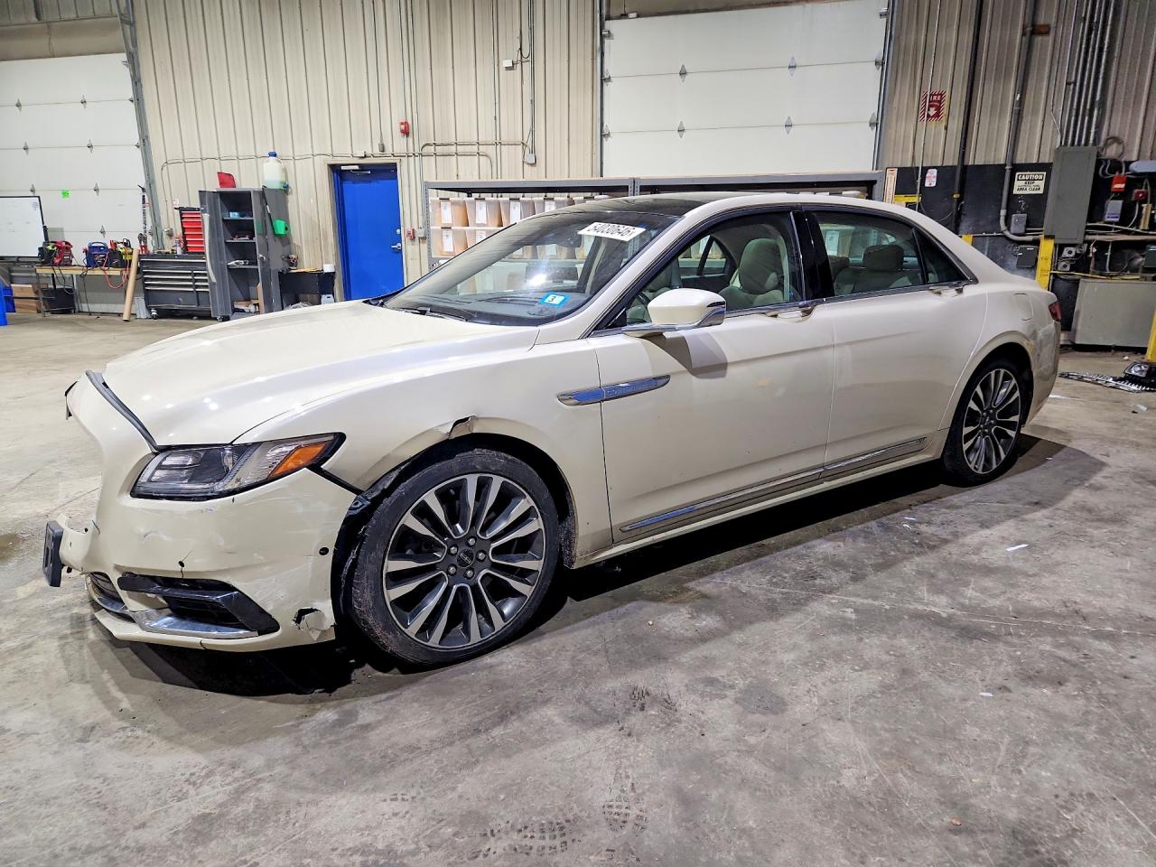 2018 Lincoln Continental Reserve Cream vin: 1LN6L9NP5J5602307