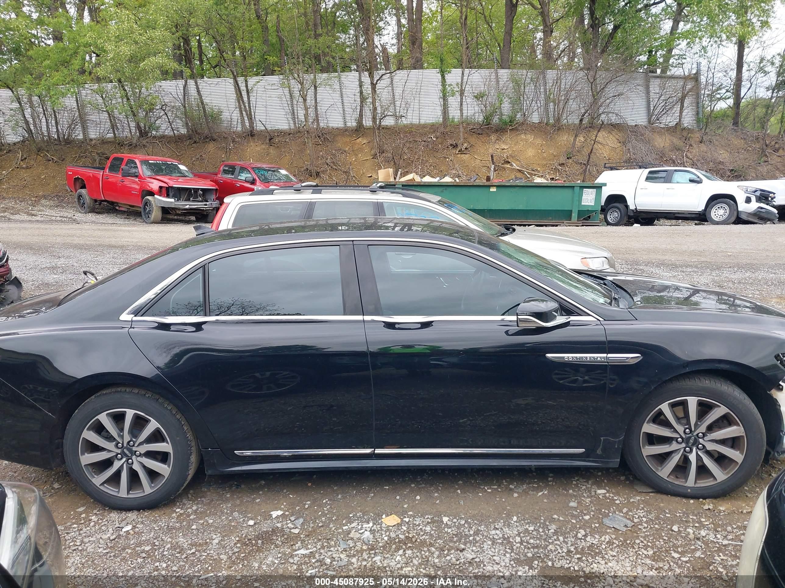 2018 Lincoln Continental Premiere Черный vin: 1LN6L9PK2J5603397