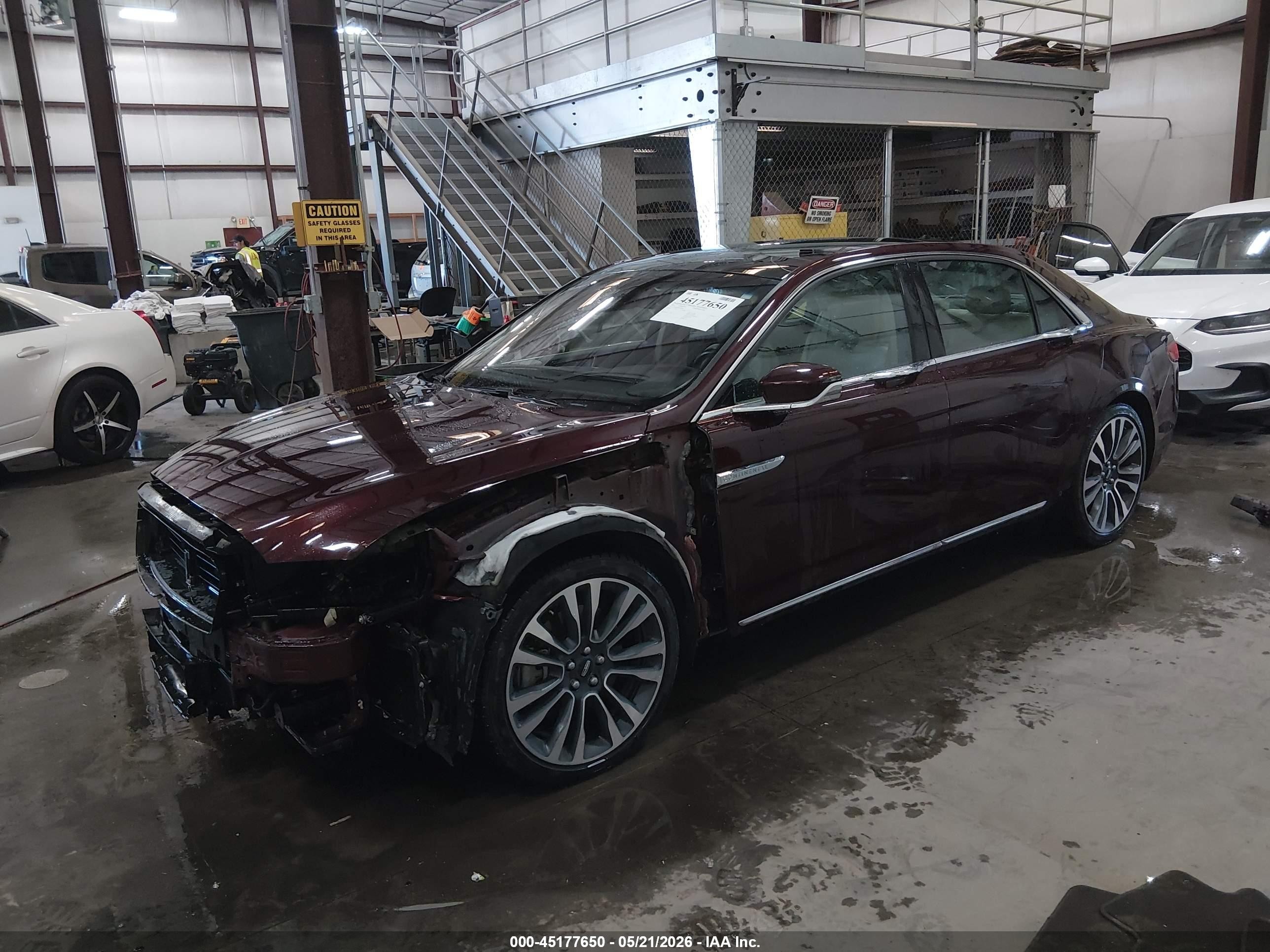 2019 Lincoln Continental Reserve Brown vin: 1LN6L9RP8K5604449