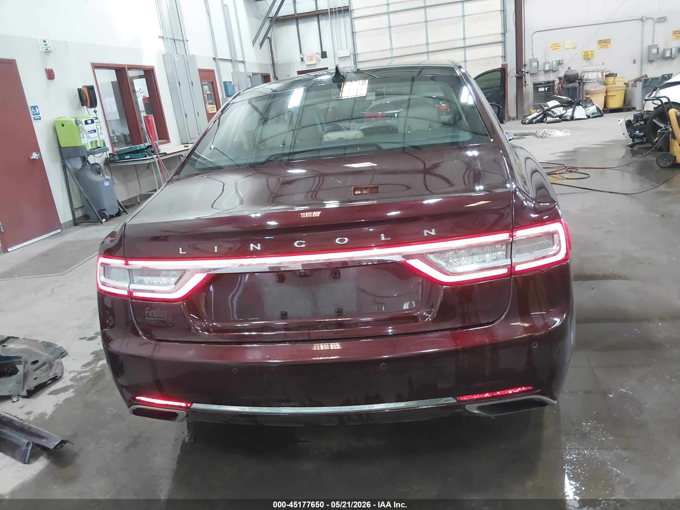 2019 Lincoln Continental Reserve Brown vin: 1LN6L9RP8K5604449