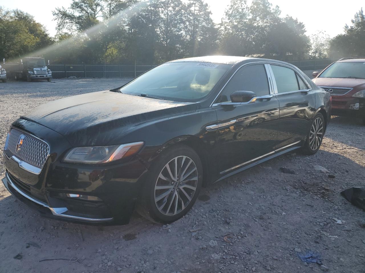 2017 Lincoln Continental Select Black vin: 1LN6L9SK4H5609493