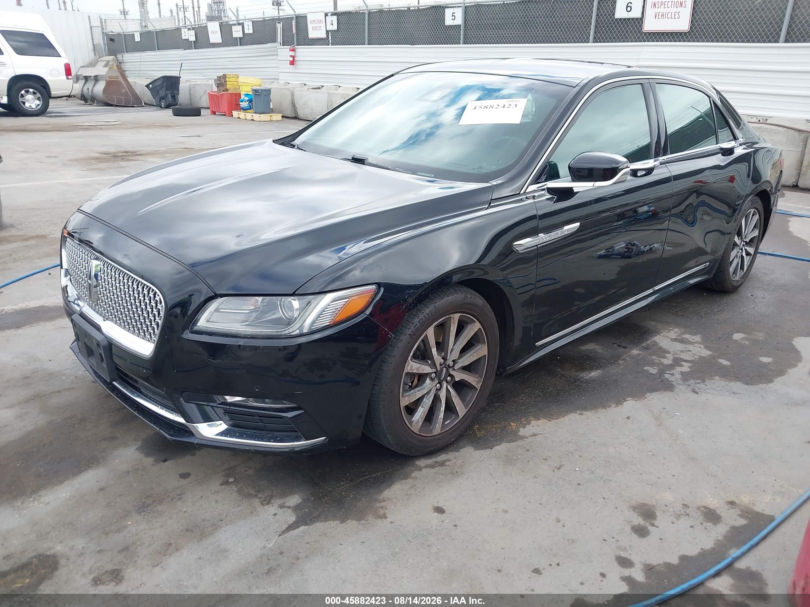 2020 Lincoln Continental Livery Black vin: 1LN6L9UK1L5608761