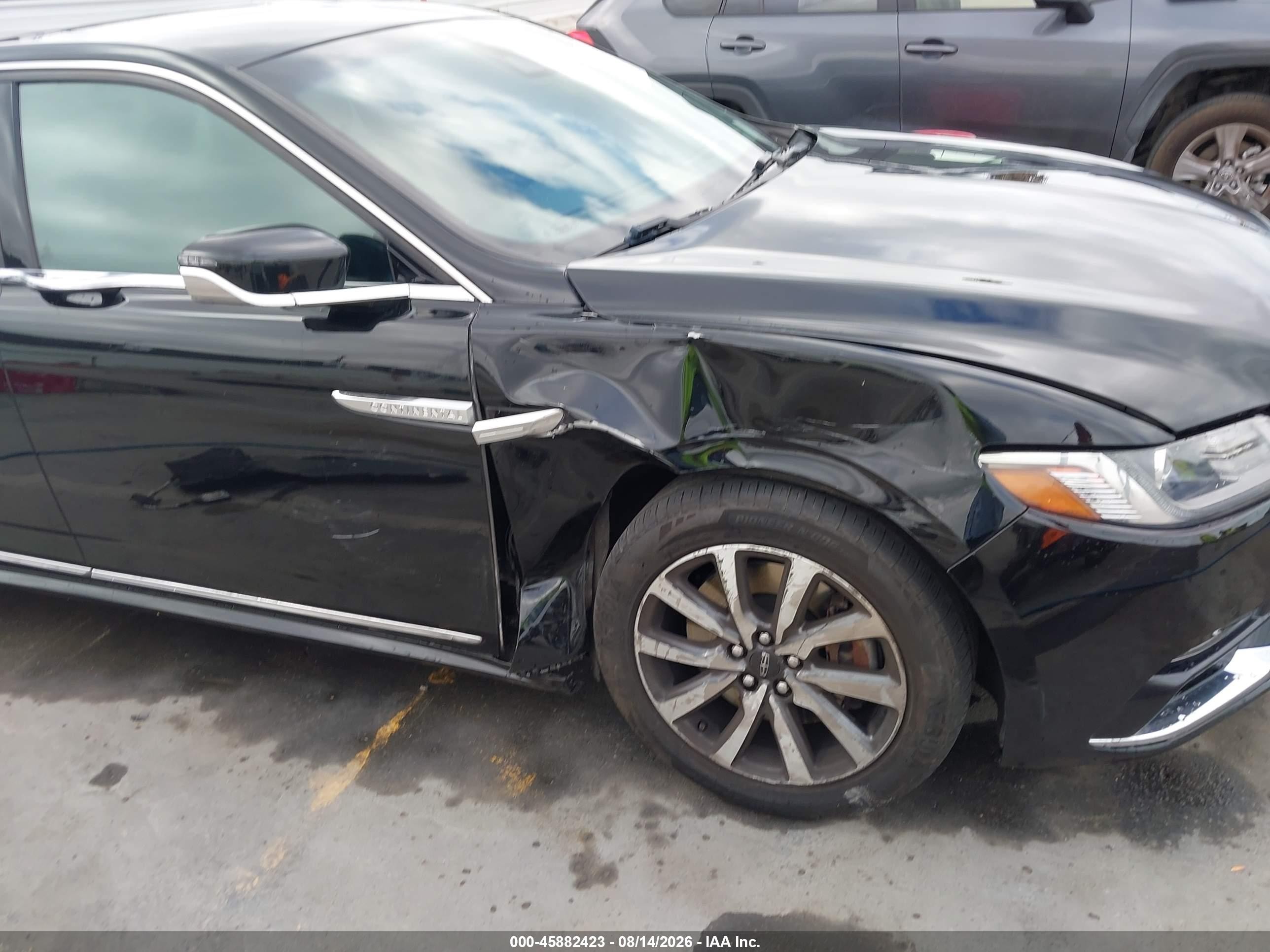 2020 Lincoln Continental Livery Black vin: 1LN6L9UK1L5608761