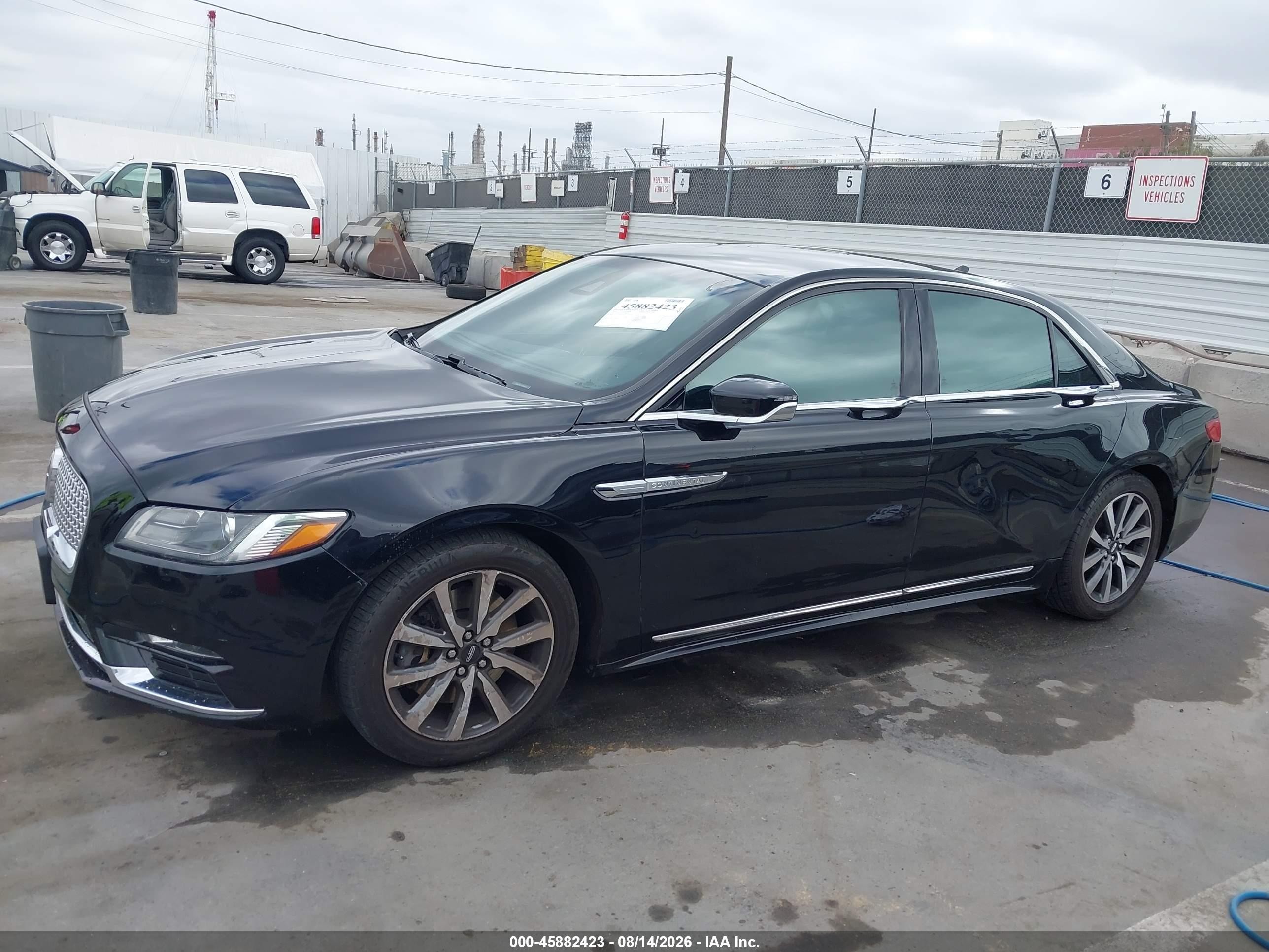 2020 Lincoln Continental Livery Black vin: 1LN6L9UK1L5608761