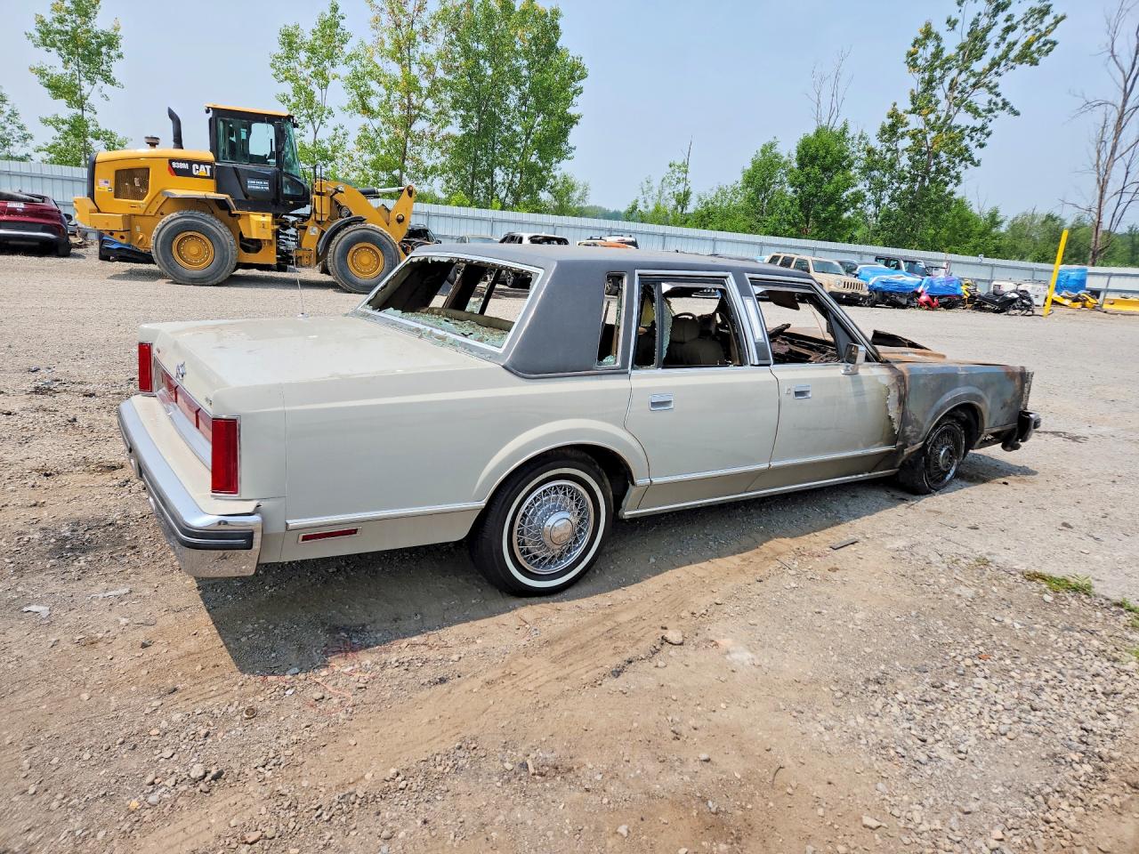 1982 Lincoln Town Car Beige vin: 1LNBP94F3CY632192