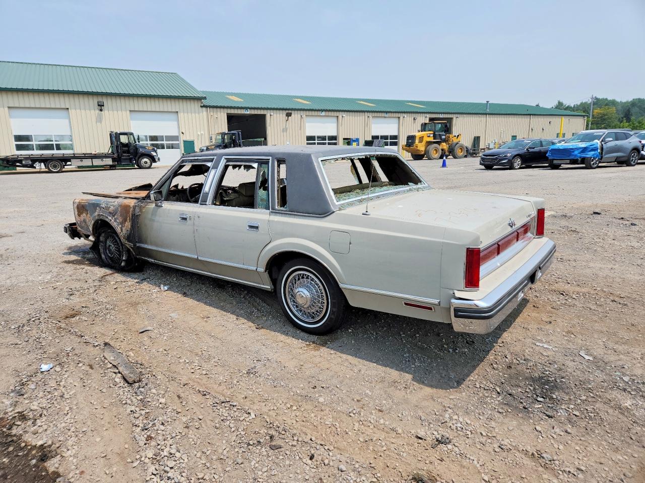 1982 Lincoln Town Car Beige vin: 1LNBP94F3CY632192