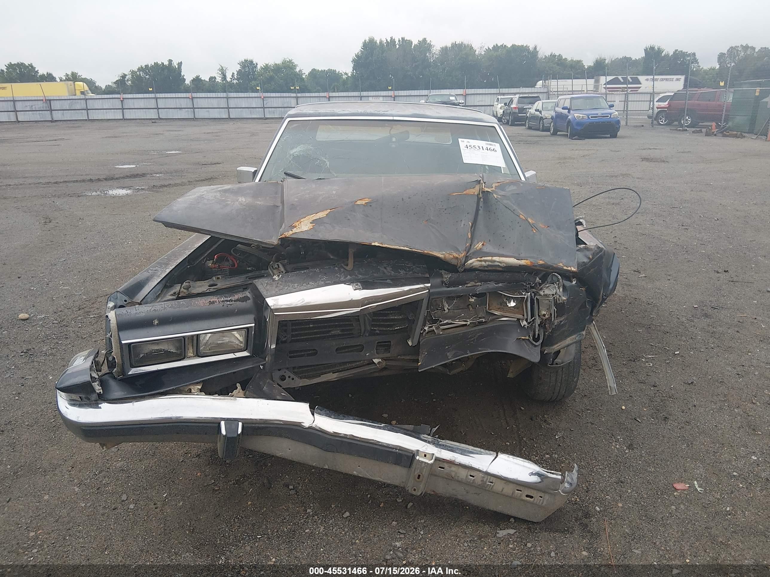 1985 Lincoln Town Car   Синий vin: 1LNBP96FXFY694688