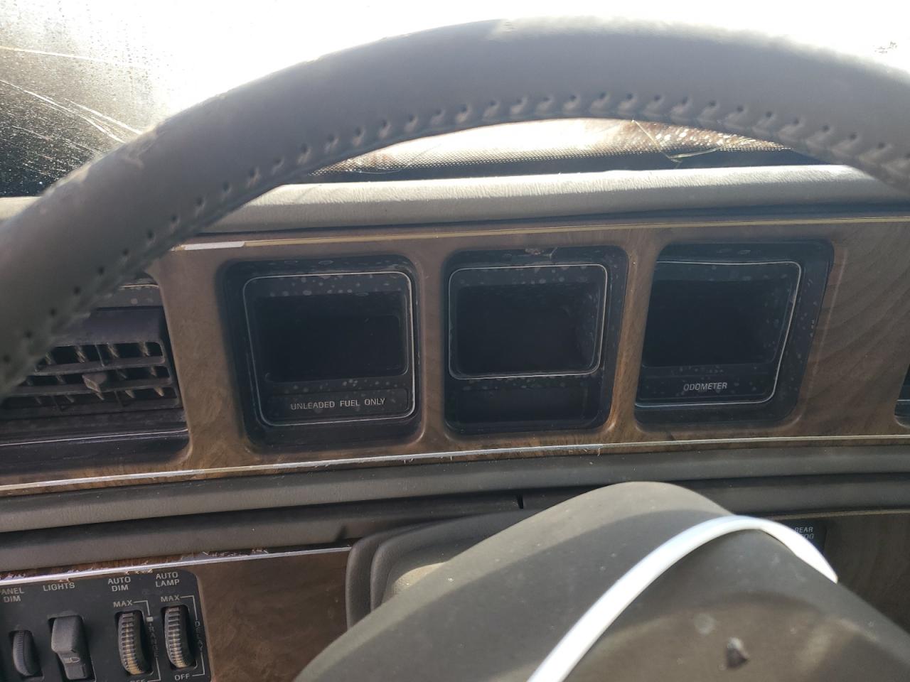 1986 Lincoln Mark Vii White vin: 1LNBP98F1GY722599