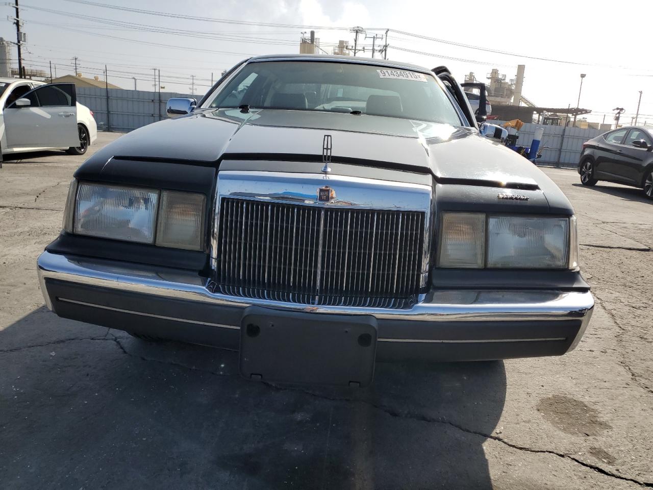 1986 Lincoln Mark Vii Black vin: 1LNBP98F5GY614549