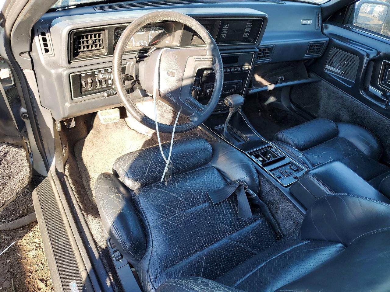 1986 Lincoln Mark Vii Silver vin: 1LNBP98M8GY725837