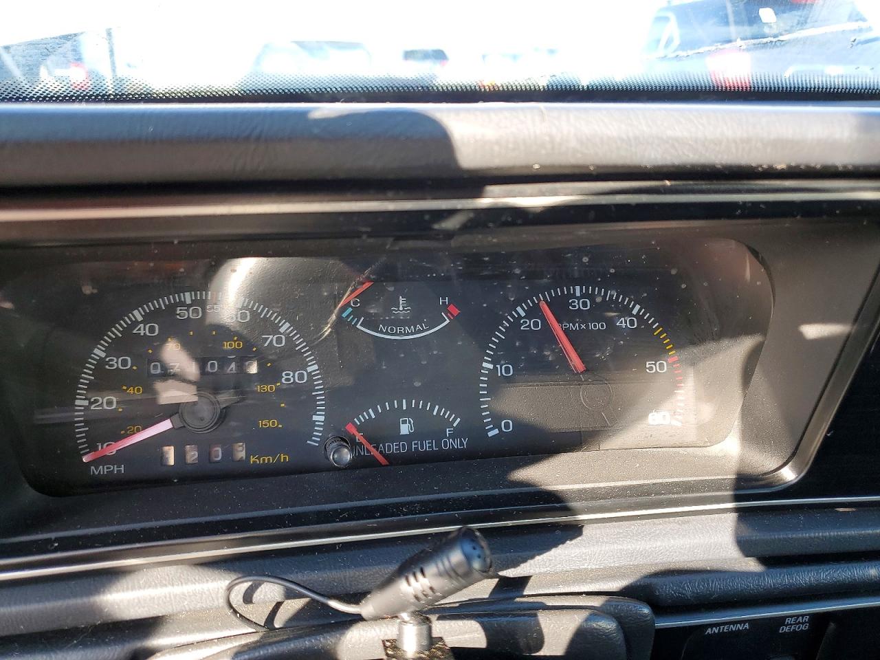 1986 Lincoln Mark Vii Silver vin: 1LNBP98M8GY725837