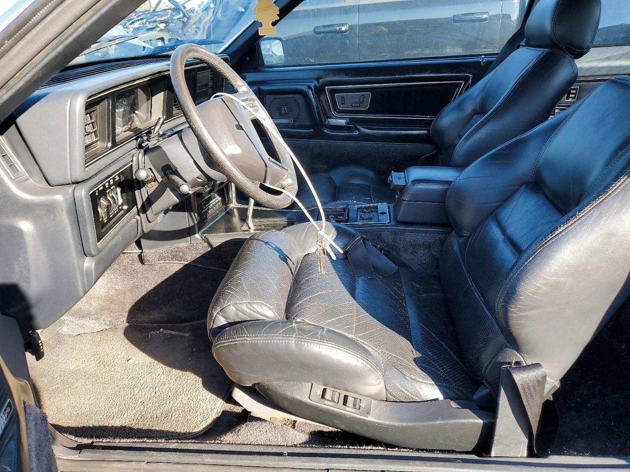 1986 Lincoln Mark Vii Silver vin: 1LNBP98M8GY725837
