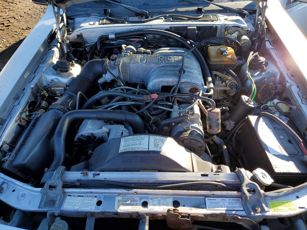 1986 Lincoln Mark Vii Silver vin: 1LNBP98M8GY725837