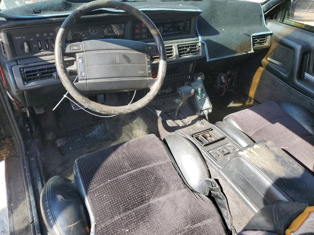 1990 Lincoln Mark Vii Lsc Black vin: 1LNCM93EXLY814669