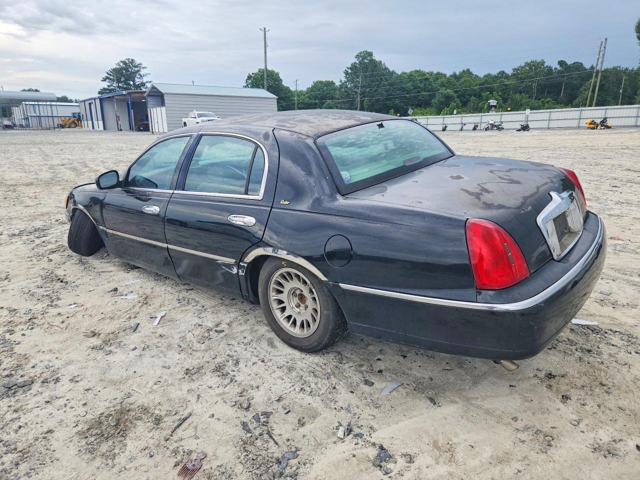 1999 Lincoln Town Car Cartier Черный vin: 1LNFM83W4XY605031