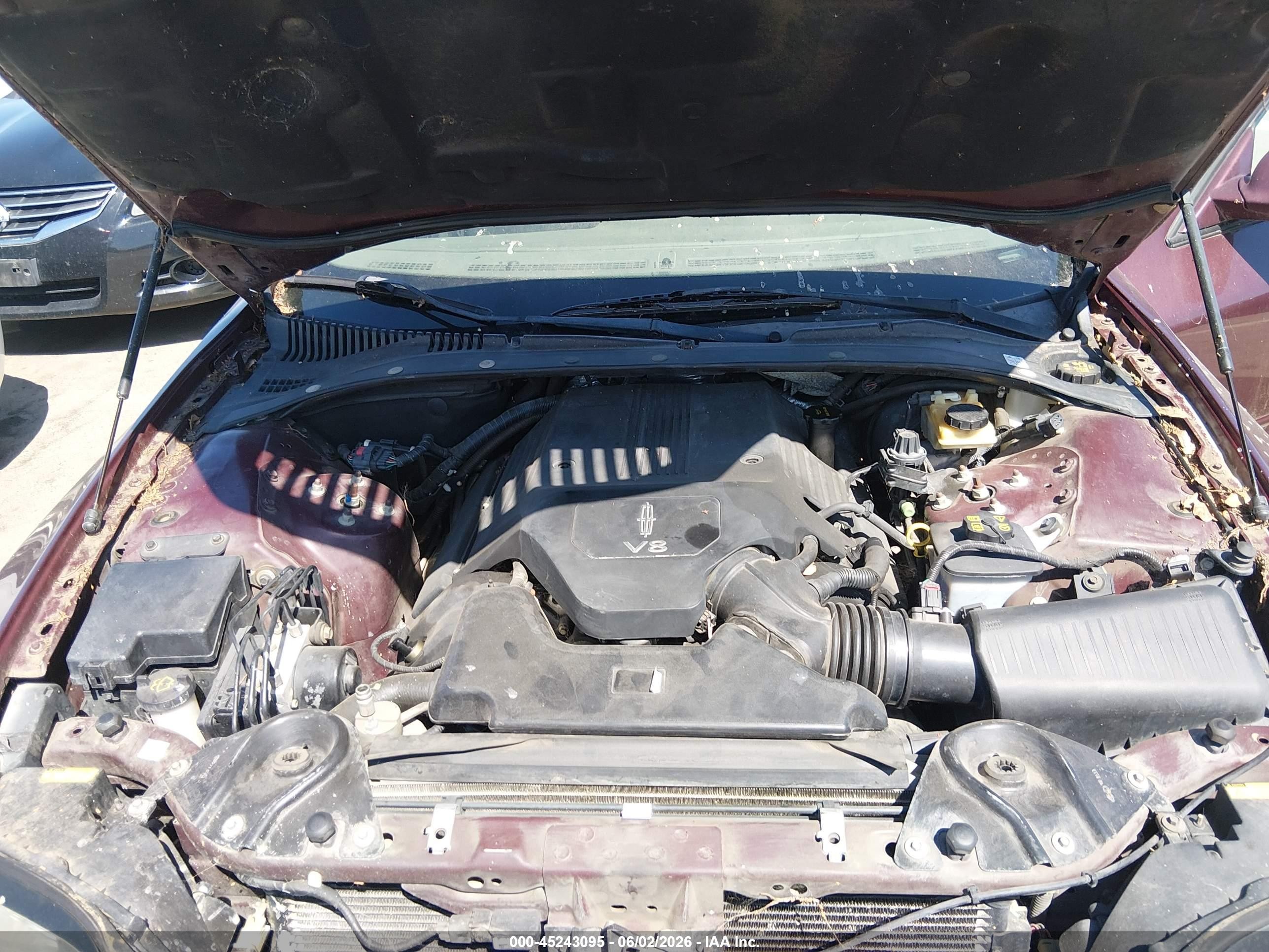 2006 Lincoln Ls V8 Purple vin: 1LNFM87A66Y609272