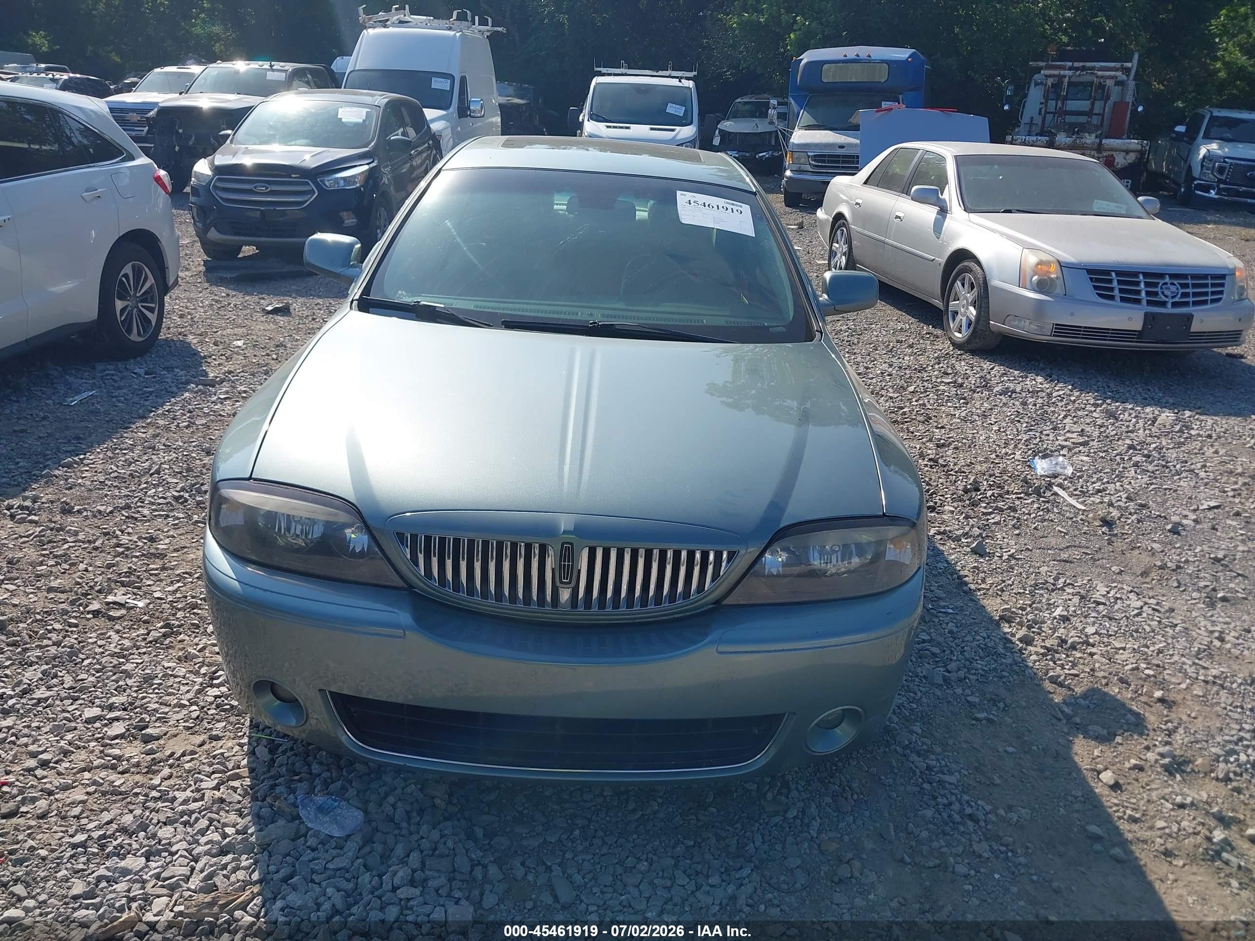 2006 Lincoln Ls V8 Turquoise vin: 1LNFM87A96Y641116