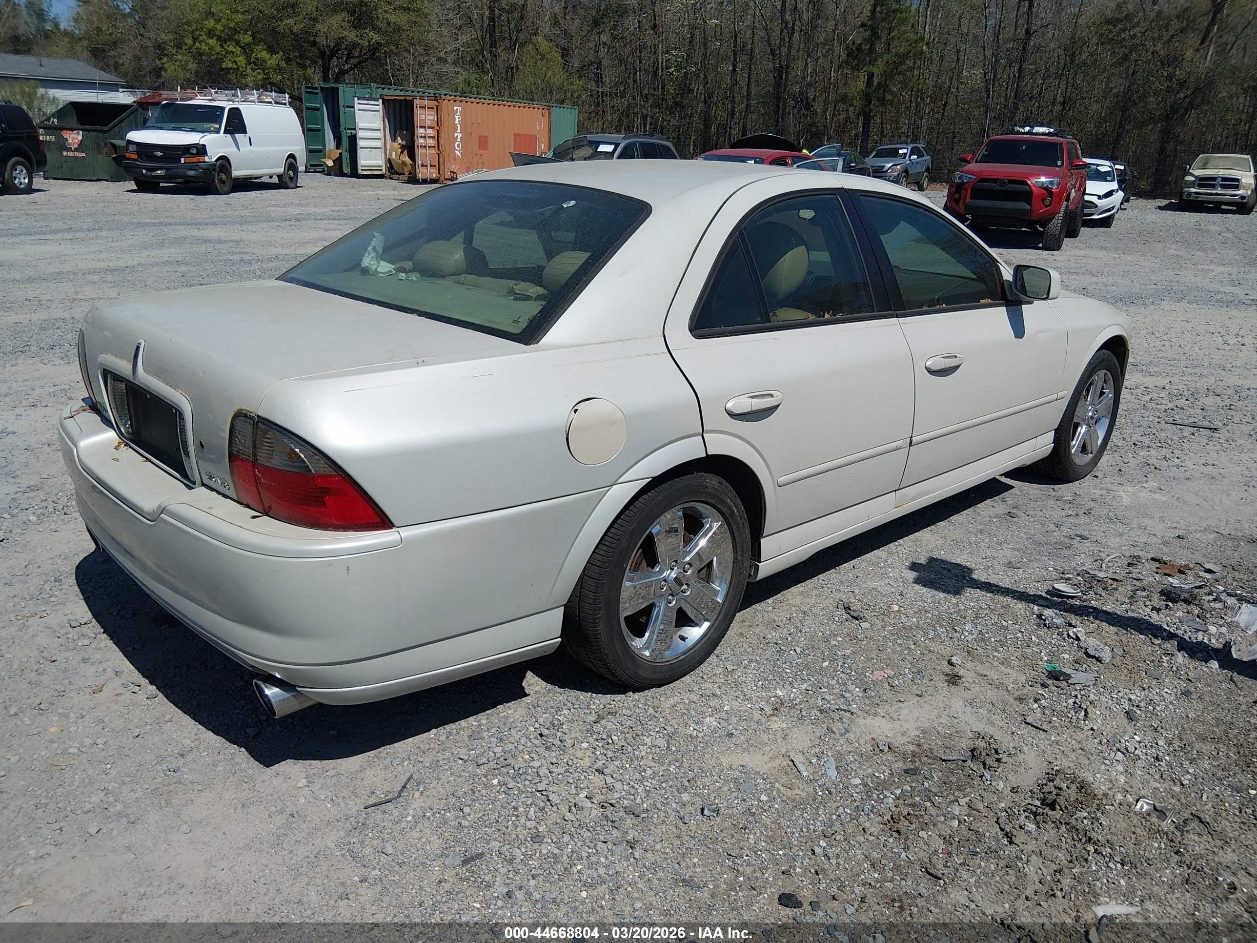 2006 Lincoln Ls V8 Tan vin: 1LNFM87AX6Y640122