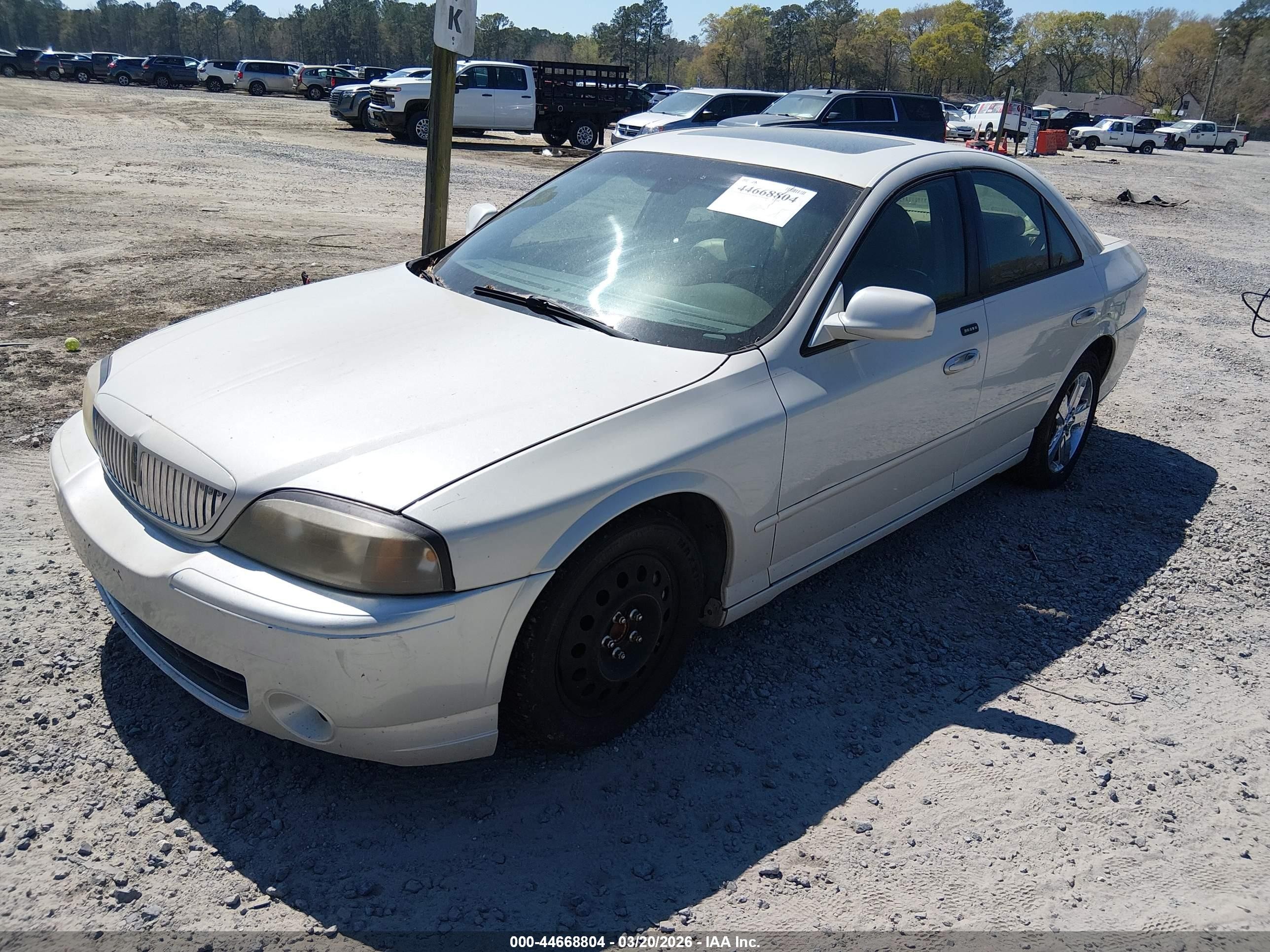 2006 Lincoln Ls V8 Tan vin: 1LNFM87AX6Y640122