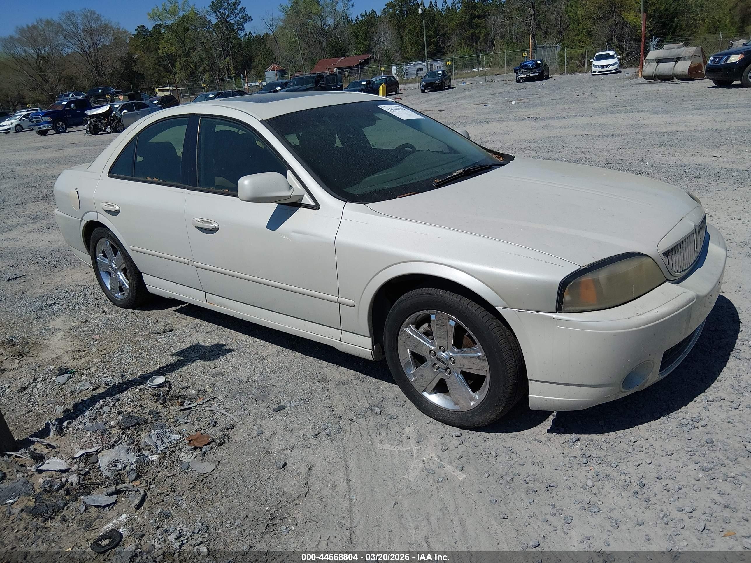 2006 Lincoln Ls V8 Tan vin: 1LNFM87AX6Y640122