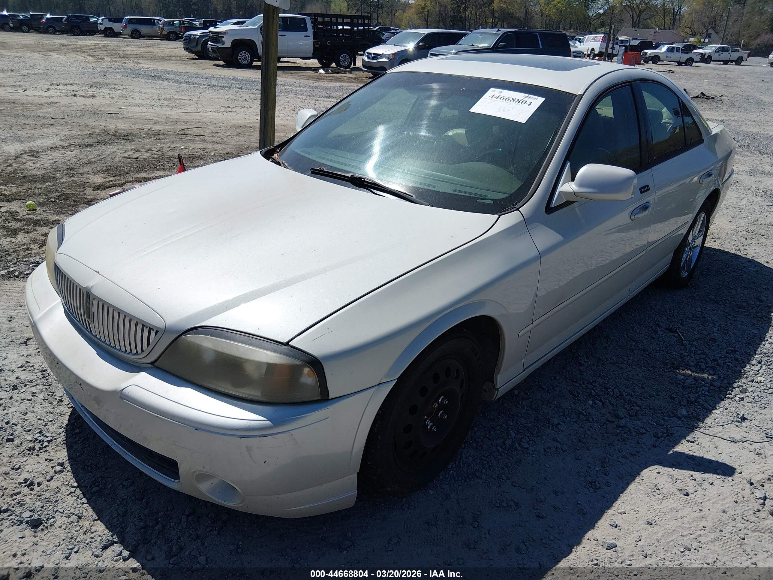 2006 Lincoln Ls V8 Tan vin: 1LNFM87AX6Y640122
