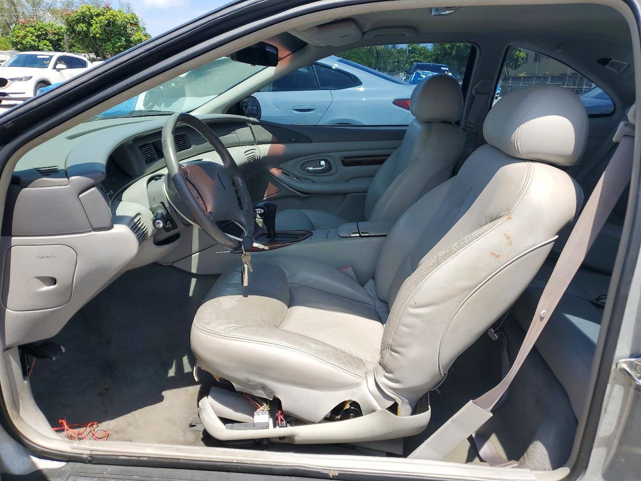 1998 Lincoln Mark Viii Silver vin: 1LNFM91V6WY606504