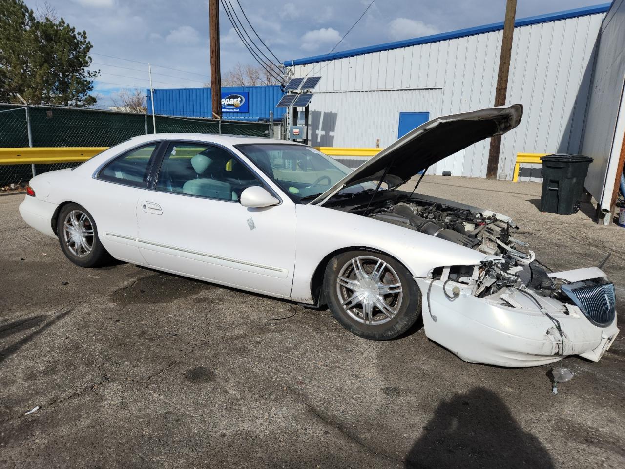 1998 Lincoln Mark Viii White vin: 1LNFM91V9WY651906