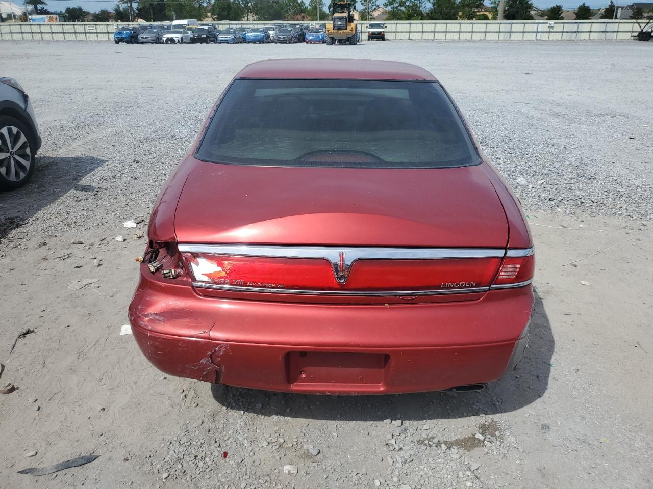 1998 Lincoln Mark Viii Maroon vin: 1LNFM91V9WY660766
