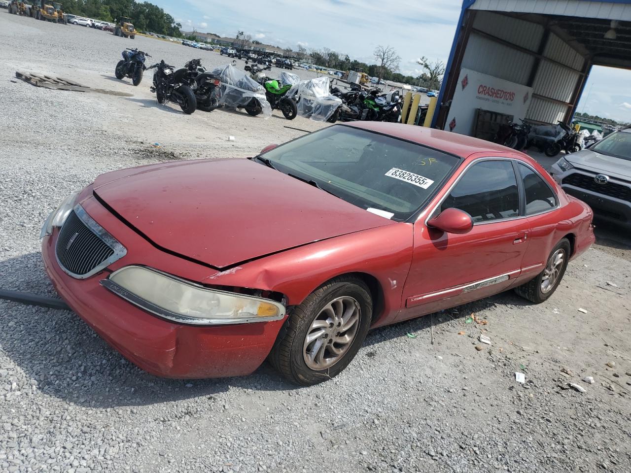 1998 Lincoln Mark Viii Maroon vin: 1LNFM91V9WY660766