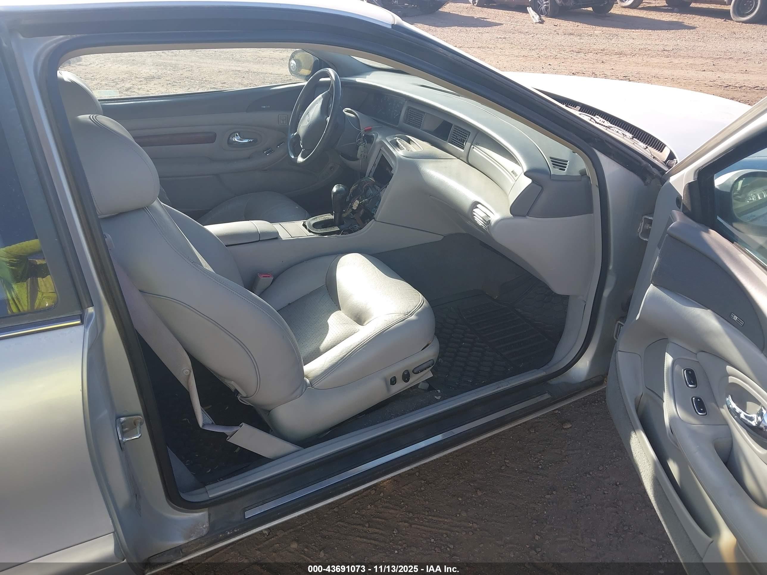 1998 Lincoln Mark Viii Lsc Silver vin: 1LNFM92V0WY604505