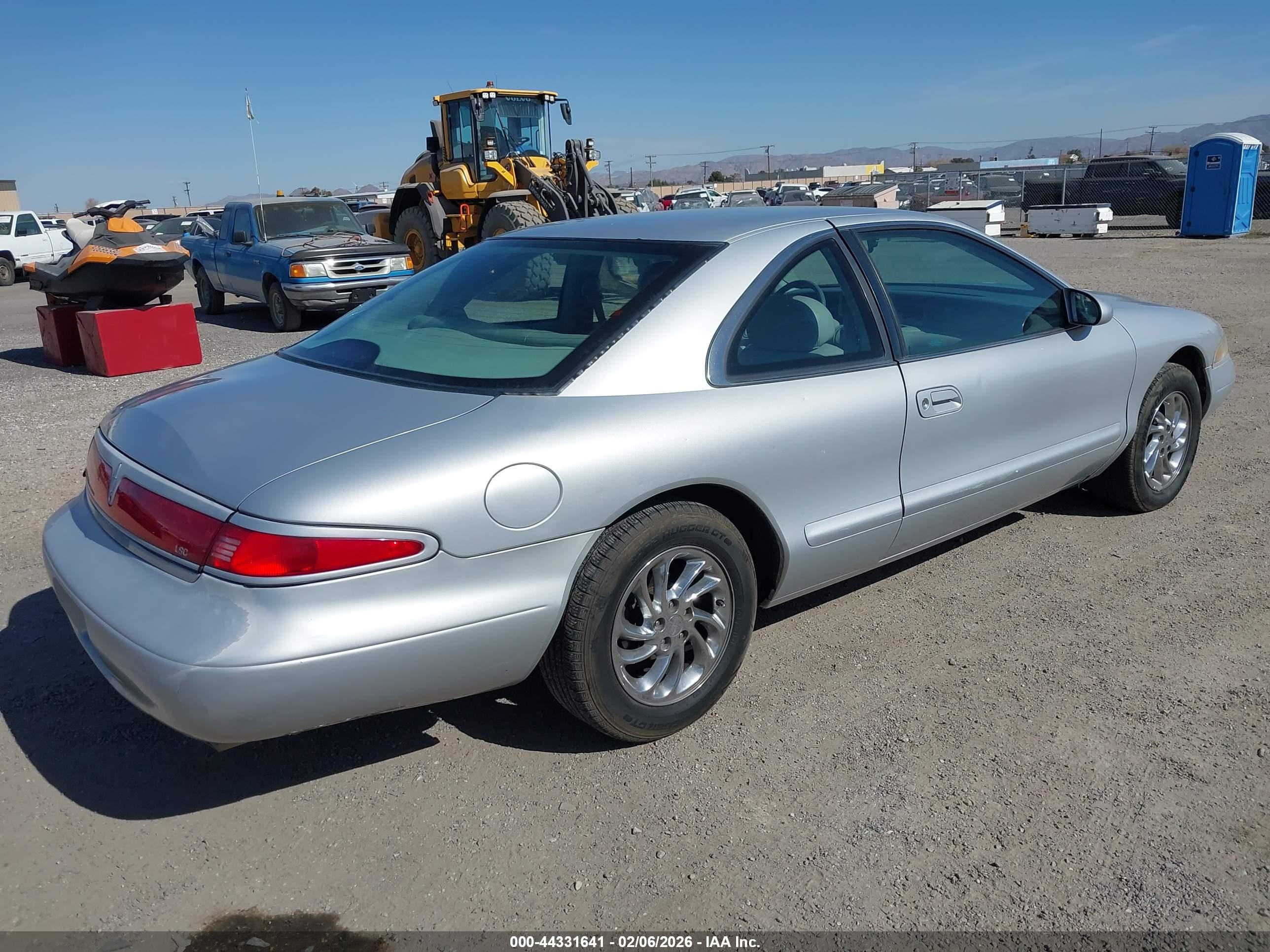 1998 Lincoln Mark Viii Lsc Серебряный vin: 1LNFM92V2WY640955