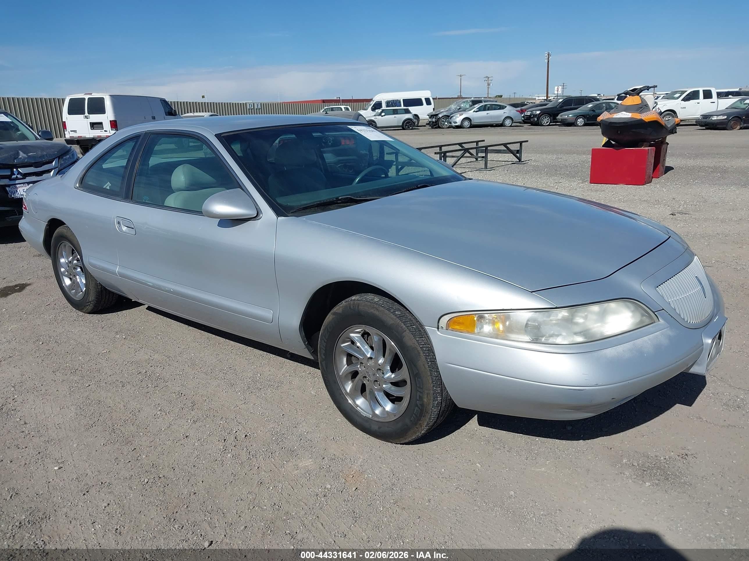 1998 Lincoln Mark Viii Lsc Silver vin: 1LNFM92V2WY640955