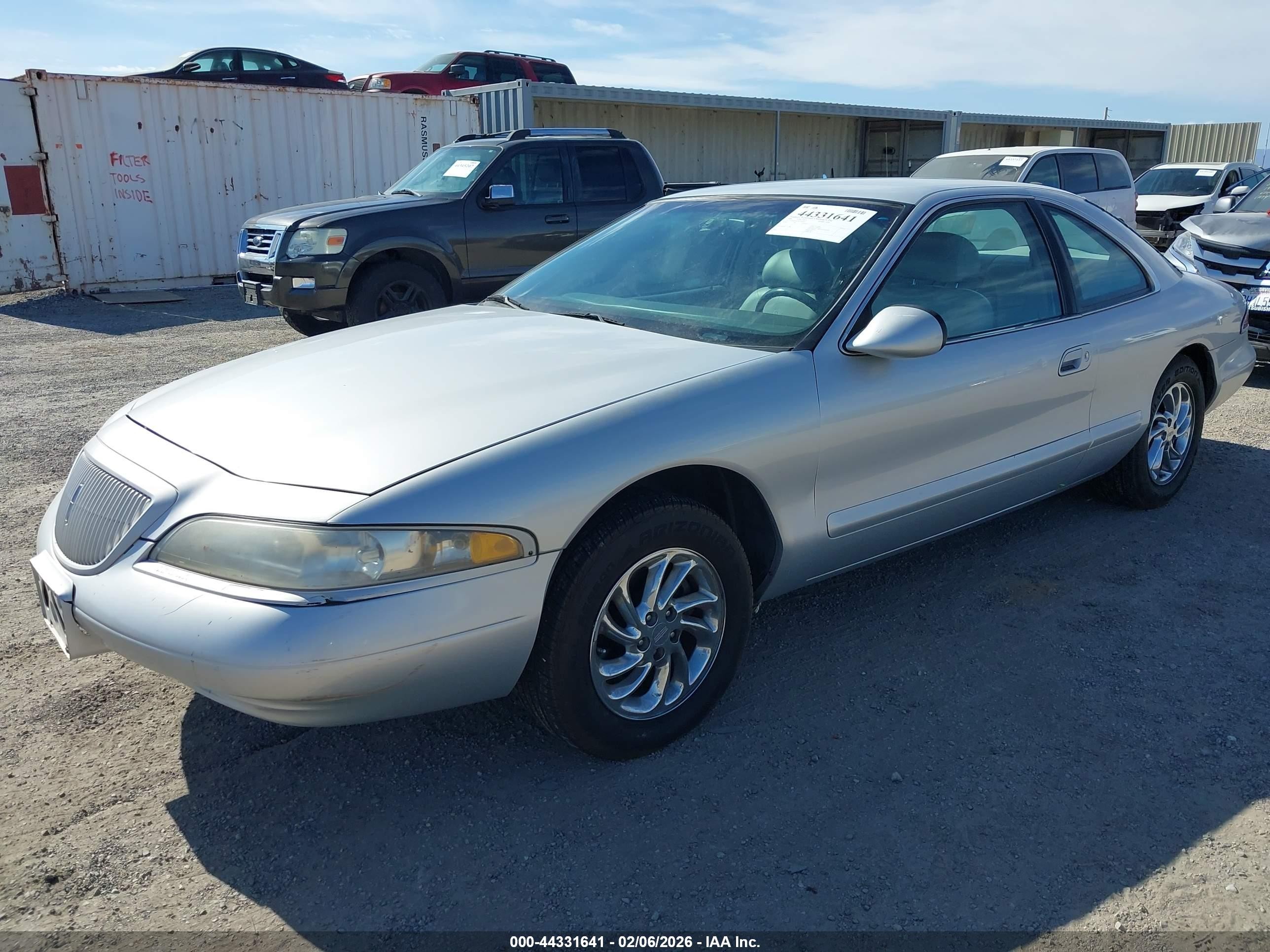 1998 Lincoln Mark Viii Lsc Серебряный vin: 1LNFM92V2WY640955